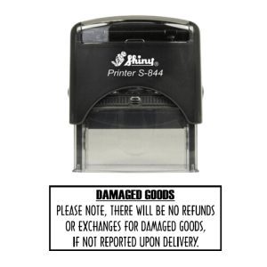 Shiny S-844 Ready Made Stamp Damage Goods