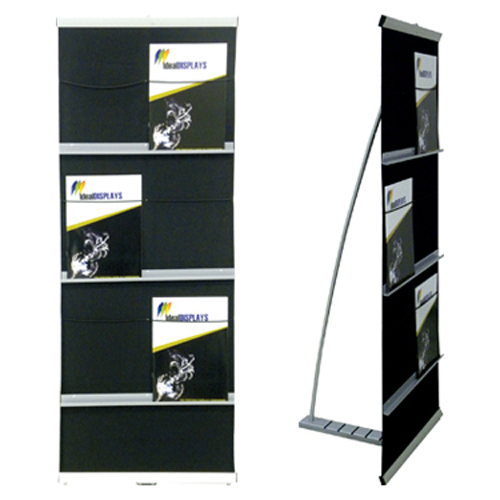 Brochure-Stand-Econo-Double-Volume Econo Brochure Stand - Double Volume