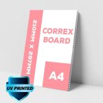 A4 Correx Boards