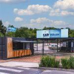 custom printed corporate pole flags