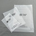 PVC Frosted Product Bags