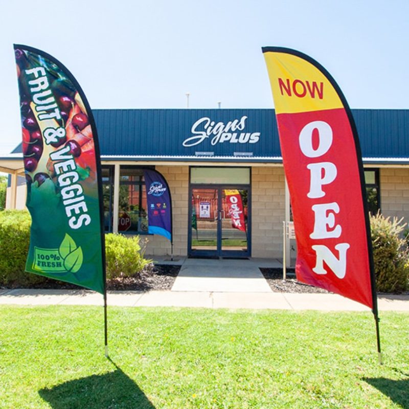 Bow Flag Banner Displays