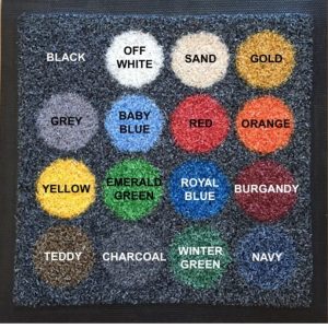 Logo Mat Colour Chart