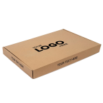 Custom black ink Printed Kraft Boxes