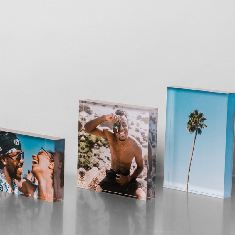 Custom Printed Acrylic Photo Blocks