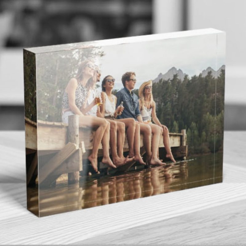 Custom Printed Acrylic Photo Blocks