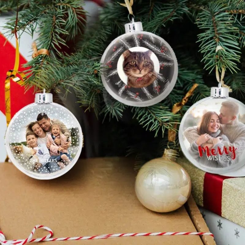 Christmas Photo Bauble