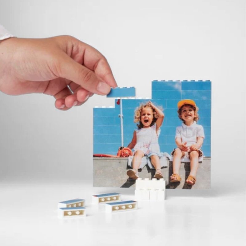 Personalized Photo Plastic Building Blocks
