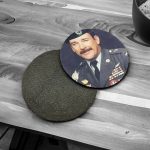 Round Rubber Table Coasters