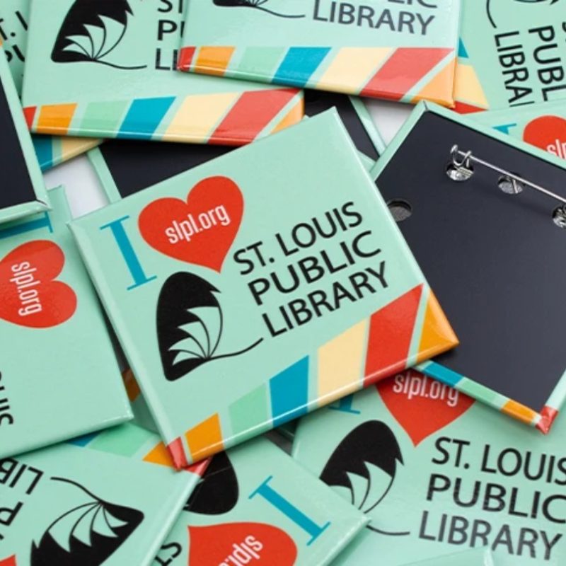 Square Button Badges