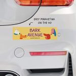 Sticker printing for car bumpers