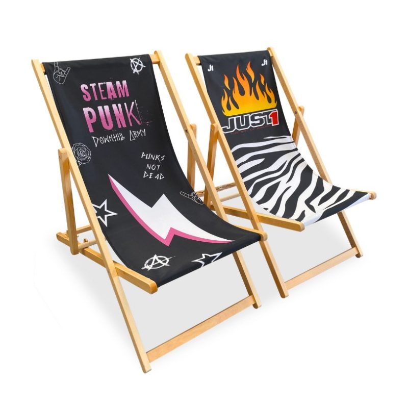 Custom branded Deck Chairs