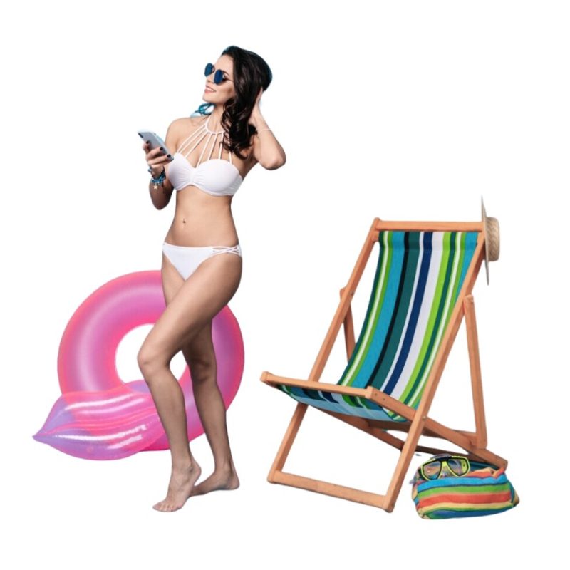 Custom branded Deck Chairs