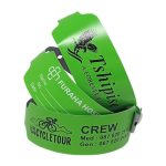 Lime Vinyl Wideface Wristbands