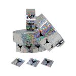 Silver Tear Off Tab Wristbands