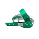 green Sparkle Wristbands