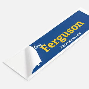 Rectangle Die Cut Stickers