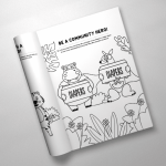 Colouring book printing