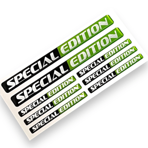 Domed Resin Stickers