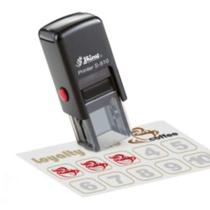 Shiny Loyalty Card Stamps