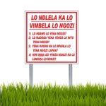 4 Steps To Safety Other Sign