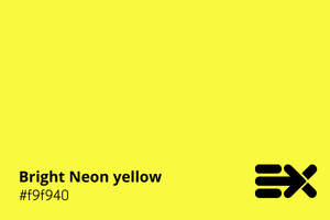 Bright Neon yellow