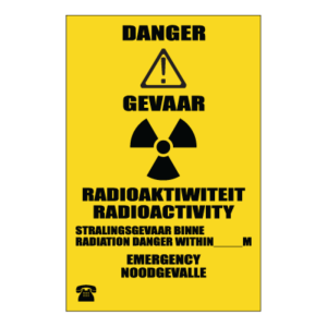 Danger Radioactivity Sign