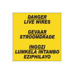 Electrical Live Wires Sign