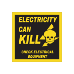 Electricity Can Kill Sign