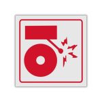 Fire Alarm reflective safety sign (FB05REF)