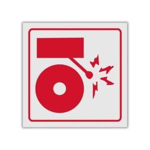 Fire Alarm reflective safety sign (FB05REF)