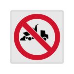 No Dumping here reflective safety sign (PV13REF)