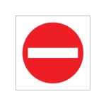 No Entry Symbol Sign