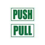 Push Pull Sign