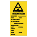 Radiation Source Sign
