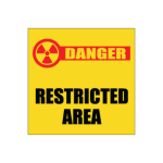 Restricted Area Sign