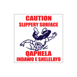 Slippery Surface Sign