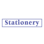 Stationery Sign