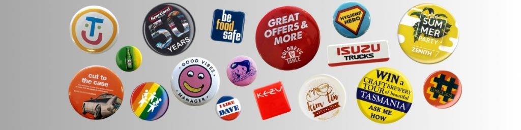 custom printed button badges