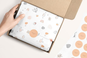 wedding printed tissue paper