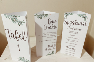 wedding table talkers