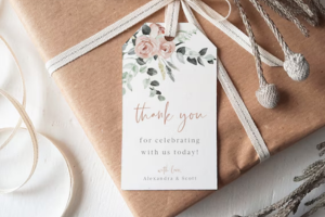 wedding tags