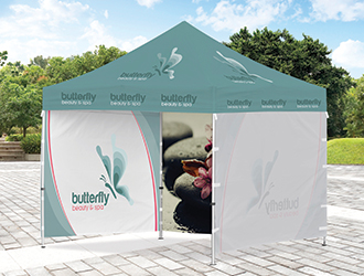 3m x 3m Sublimated Gazebos
