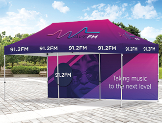 6m x 3m Sublimated Gazebos