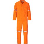 ORANGE Trade Polycotton Conti Suit - Reflective Arms & Legs - Orange Tape
