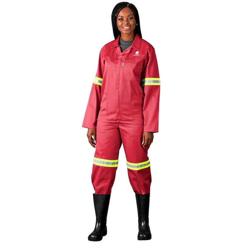 Trade Polycotton Conti Suit - Reflective Arms