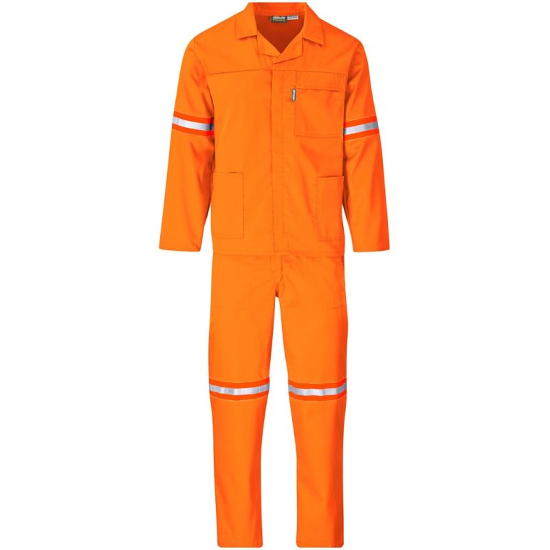 ORANGE Trade Polycotton Conti - Suit Reflective Arms