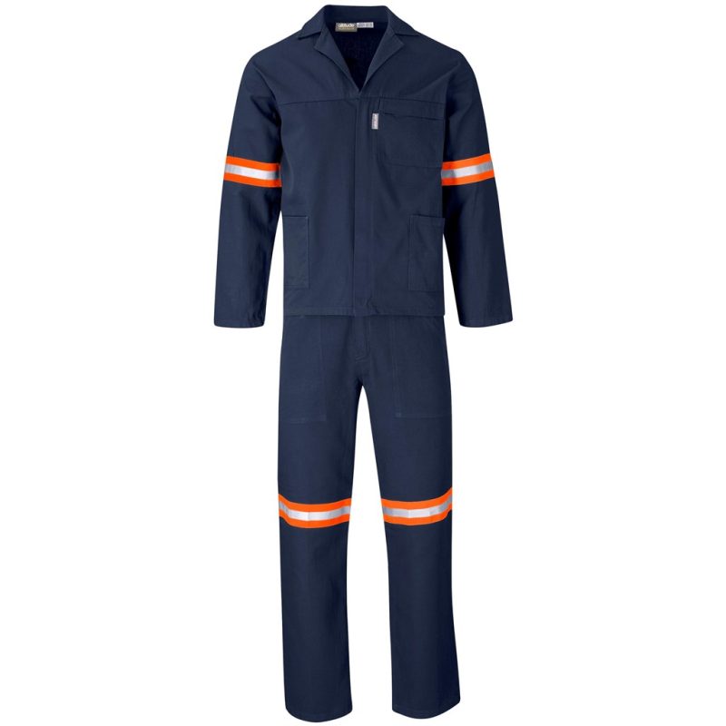 NAVY Technician 100% Cotton Conti Suit - Reflective Arms
