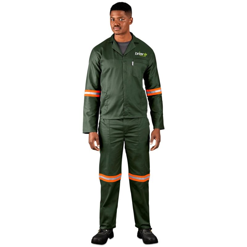 Acid Resistant Polycotton Conti Suit - Reflective Arm