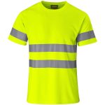 YELLOW Construction Hi-Viz Reflective T-Shirt